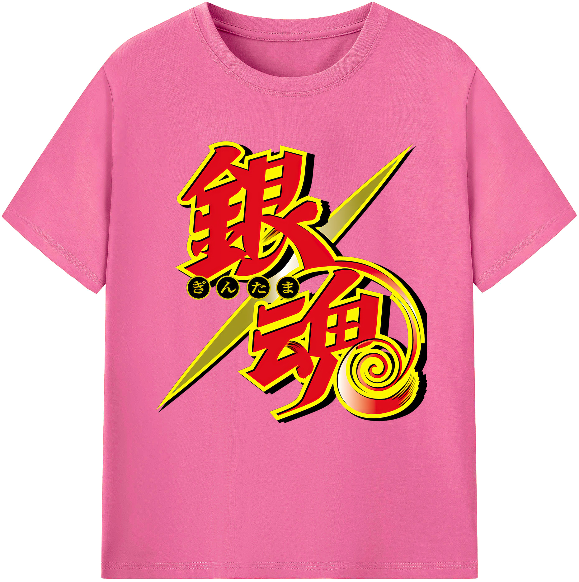 （画像用） ぎんたま 坂田銀時（さかたぎんとき） 神楽 志村新八（しむら しんぱち） GINTAMA Sakata Gintoki Kagura Shimura Shinpachi レディースカジュアルプリントTシャツ（綿100％）